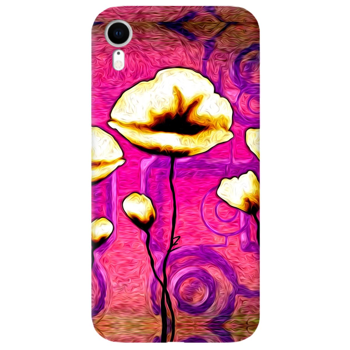 Силиконовый чехол Zorrov для Apple iPhone XR - Flower kiss (11170040086051780)