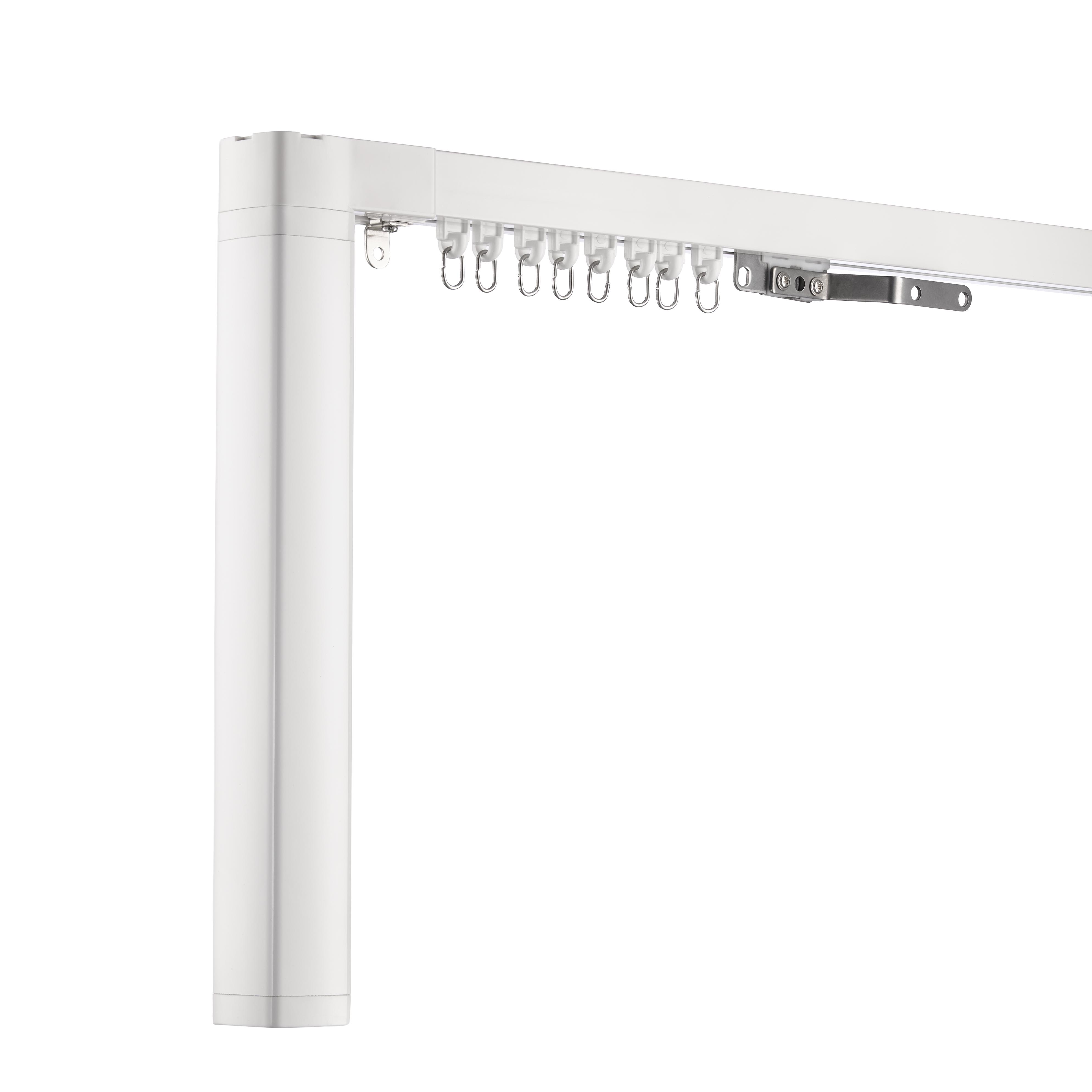 Карниз для штор электрический Plastidea Autorail AT5818 с двигателем 290 см Белый (6161)