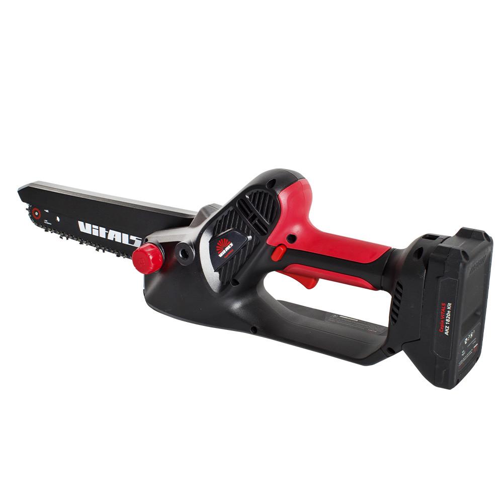 Пила цепная аккумуляторная Vitals AKZ 1820n Kit (25210941) - фото 2 Пила цепная аккумуляторная Vitals AKZ 1820n Kit (25210941) - фото 2