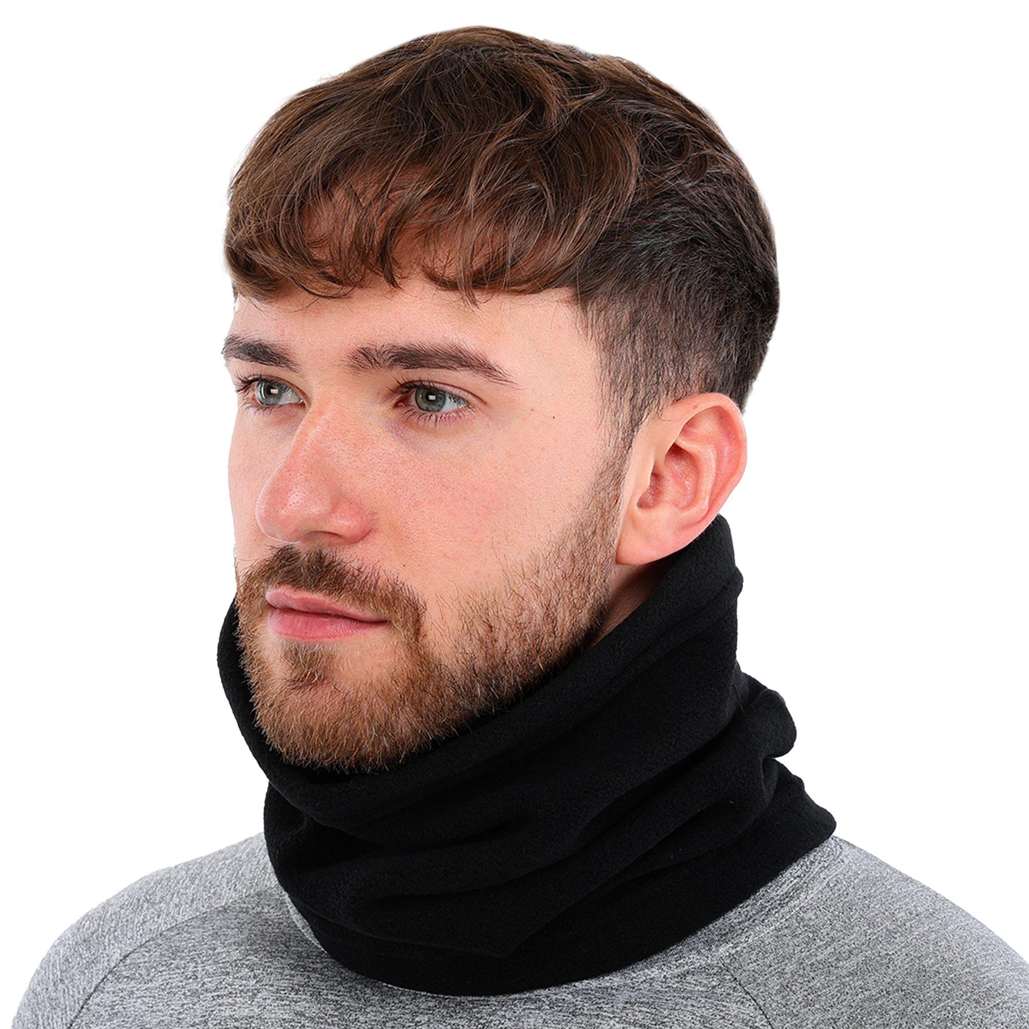 Горловик флисовый SP-Sport 23NW099 однослойный с застежкой Черный (23NW099_Черный)