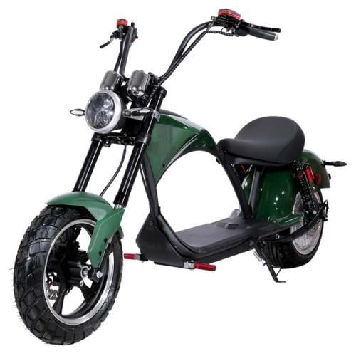 Электроскутер Rooder Chopper 2000 Вт 60 В 12 Ah Green (r804-m3p/2000Gn) - фото 1