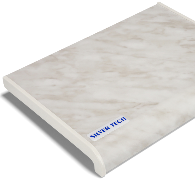 Підвіконня SILVER TECH ПВХ 150 мм Мармур (2686519106) Підвіконня SILVER TECH ПВХ 150 мм Мармур (2686519106)