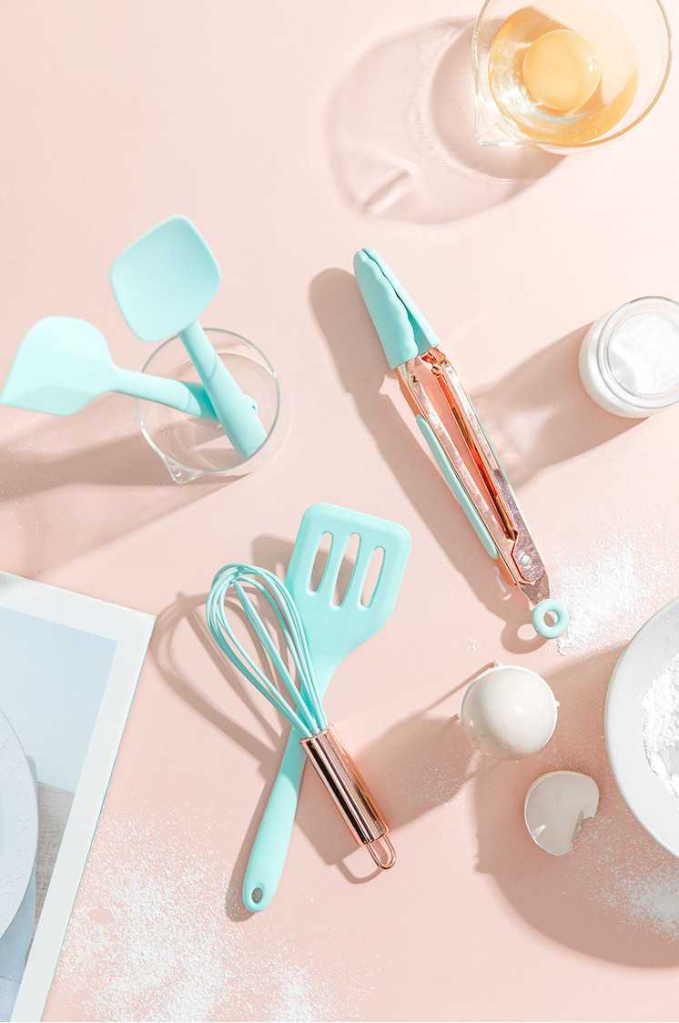 Набір кухонного приладдя 7366 5 пр. Бірюзовий (4399003)