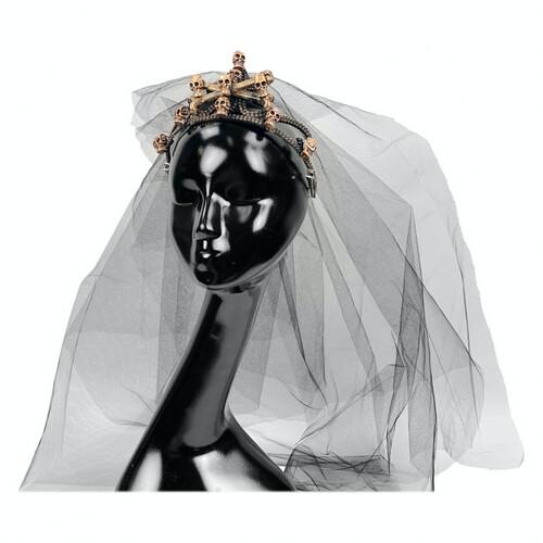 Корона Французская лилия с черепами New SETA Decor 19-991-1BZ