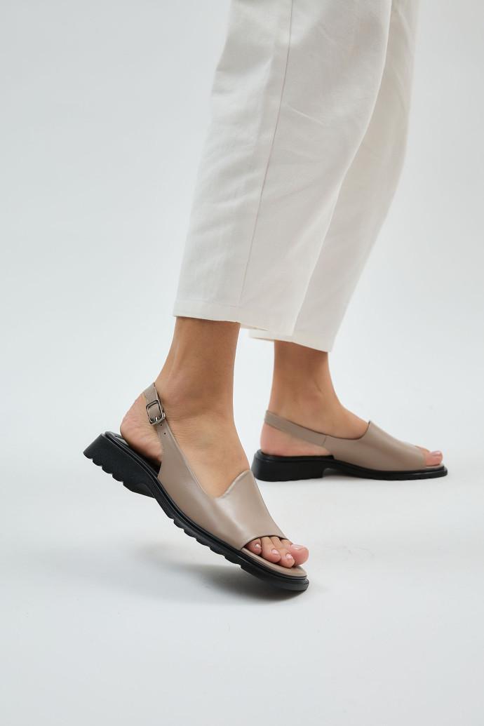 Босоножки женские LONZA кожаные р. 40 Бежевый (199911) - фото 3 Босоножки женские LONZA кожаные р. 40 Бежевый (199911) - фото 3