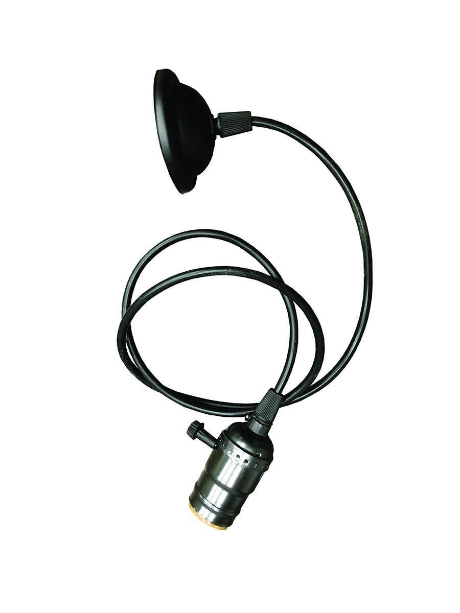 Підвісний світильник Levistella AMP34001-1 лофт з вимикачем на патроні Чорний (1887928298) Підвісний світильник Levistella AMP34001-1 лофт з вимикачем на патроні Чорний (1887928298)