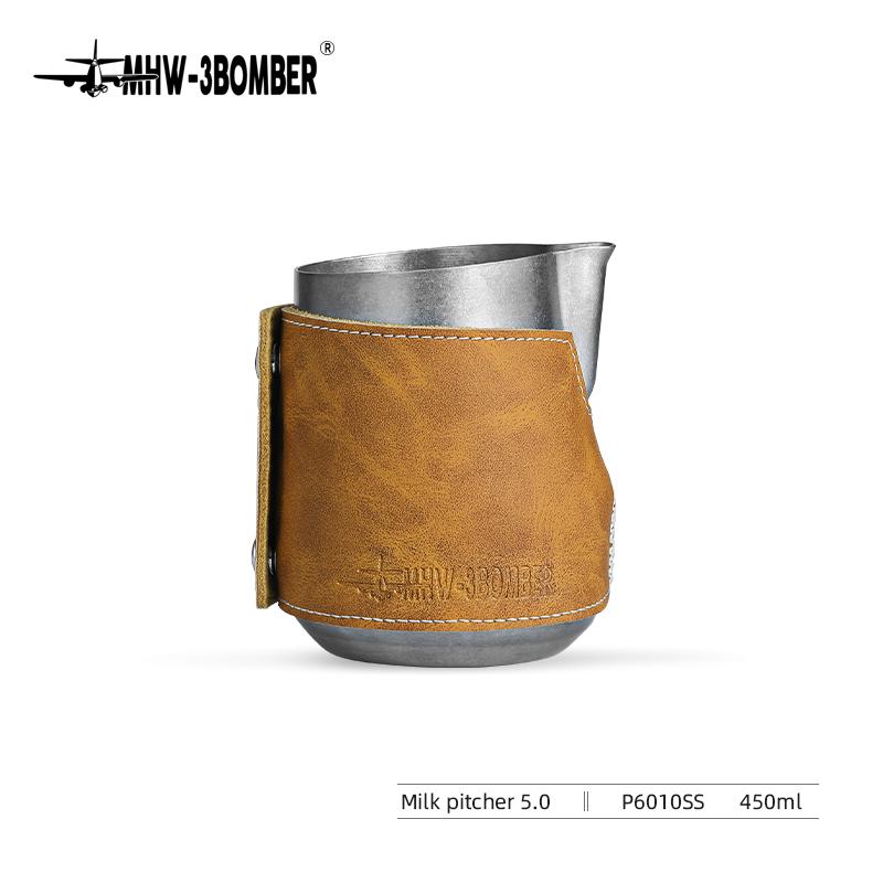 Питчер без ручки для молока MHW-3BOMBER Turbo 450 мл Silver (P6010SS) - фото 3 Питчер без ручки для молока MHW-3BOMBER Turbo 450 мл Silver (P6010SS) - фото 3