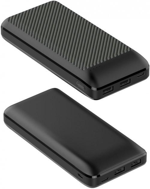 Повербанк УМБ Quantum QM-PB1020 20000 mAh 3.7V 2-USB Black - фото 3