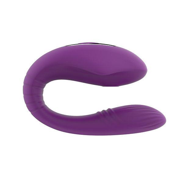 Вібратор вакуумний для пар Jony 13 режимів вібрації Фіолетовий (T00001006-2)