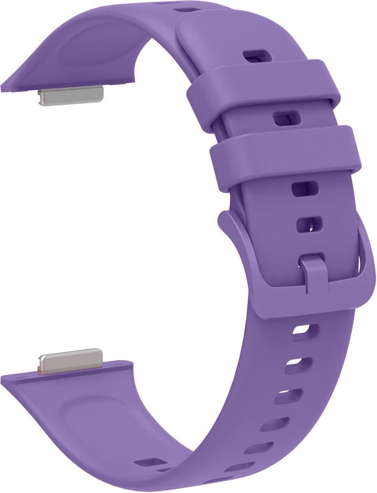 Ремешок Jsota для Huawei Watch Fit 2 силиконовый Lilac (28081-3B) - фото 2