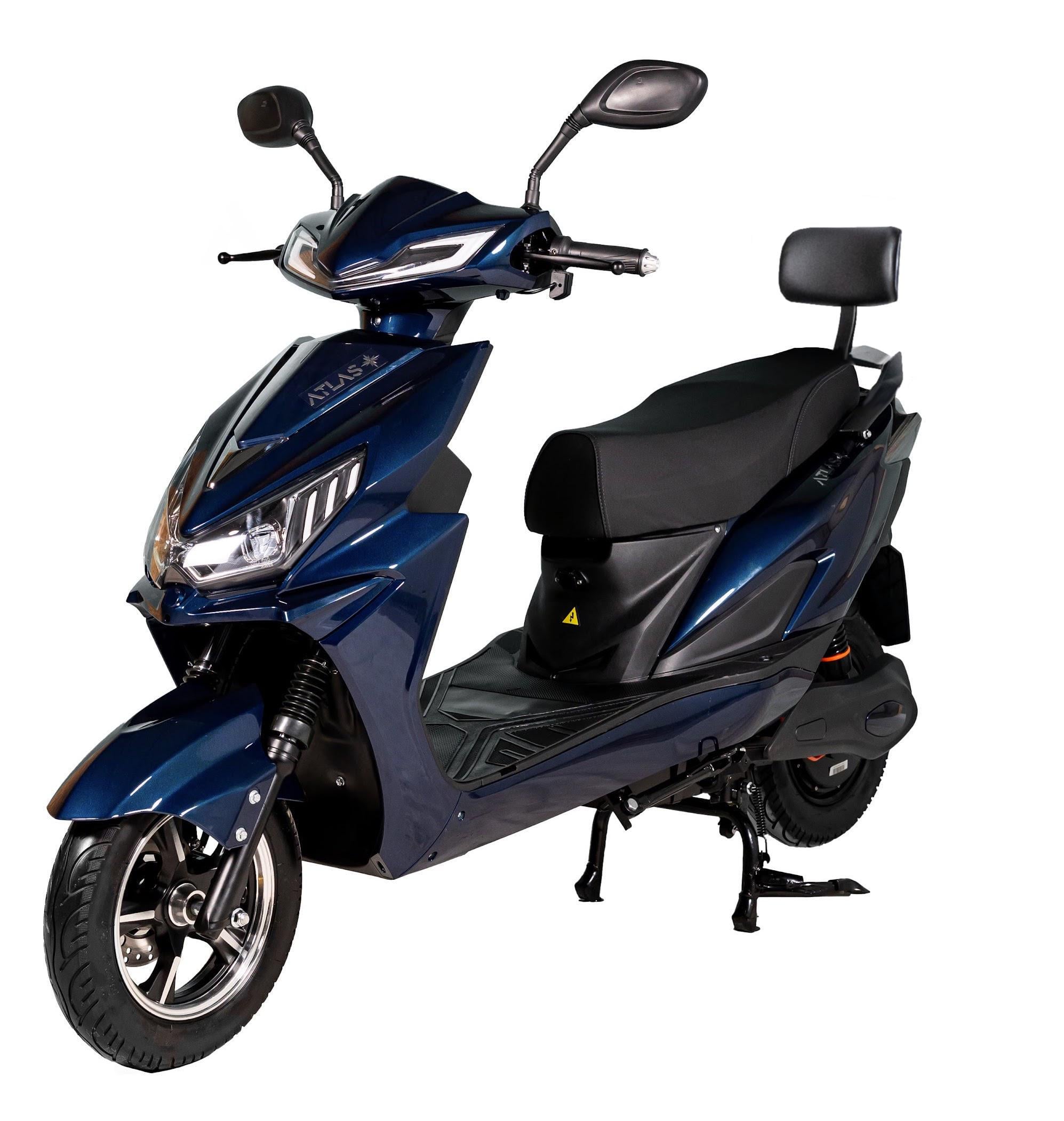 Електроскутер ATLAS Journey 2000W Cyan Blue (3119)