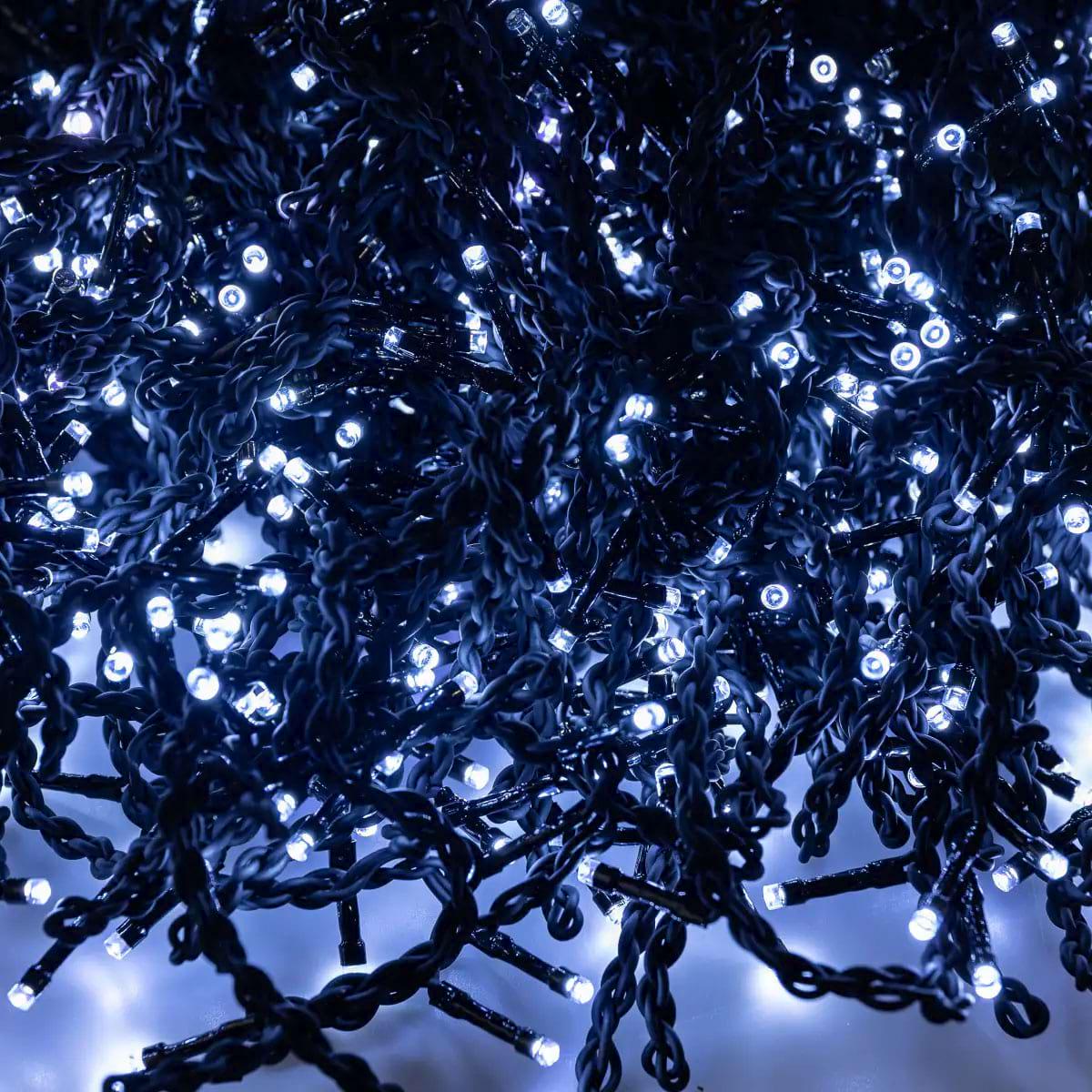 Гирлянда уличная Бахрома 50MBW 50 м 840 LED Черный/Белый (29912621) - фото 3 Гирлянда уличная Бахрома 50MBW 50 м 840 LED Черный/Белый (29912621) - фото 3