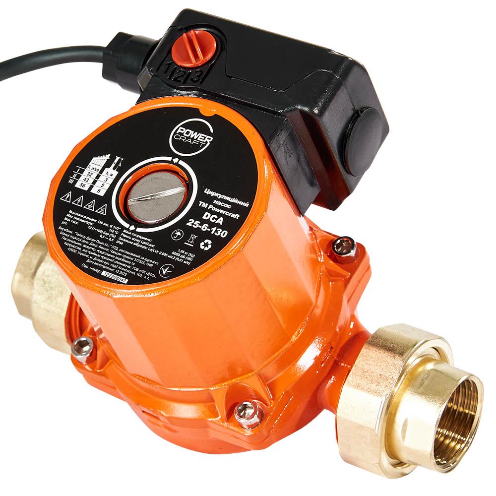 Насос циркуляційний Powercraft DCA 25-6-130 (182167)