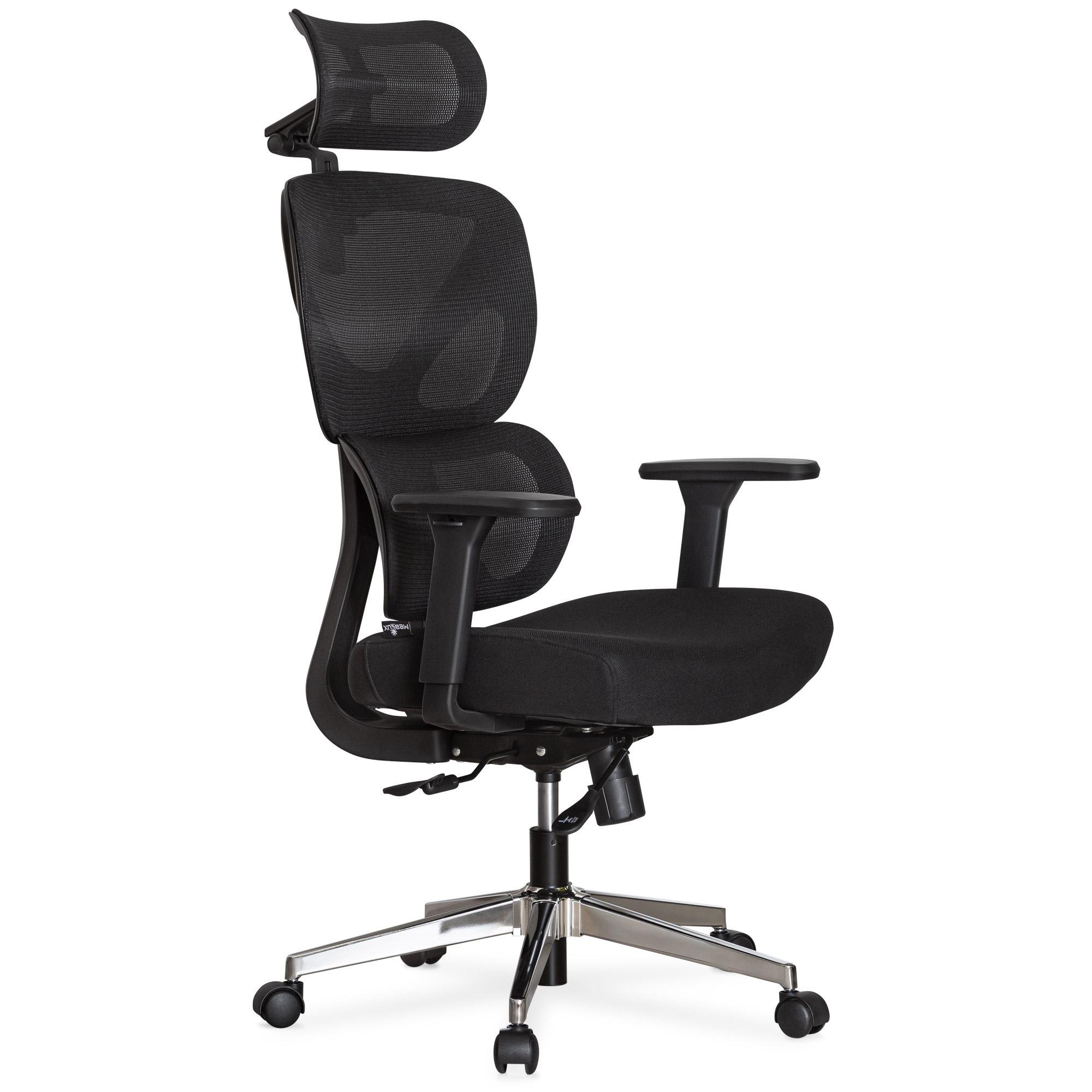 Офисное кресло Mealux D1 Air Fabric Black (HF-D1 F/B)