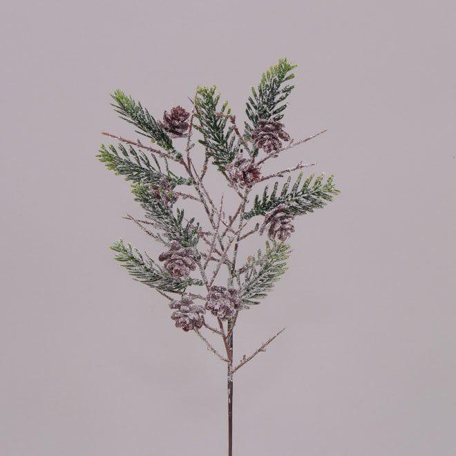 Декоративная ветка новогодняя Flora (75250)