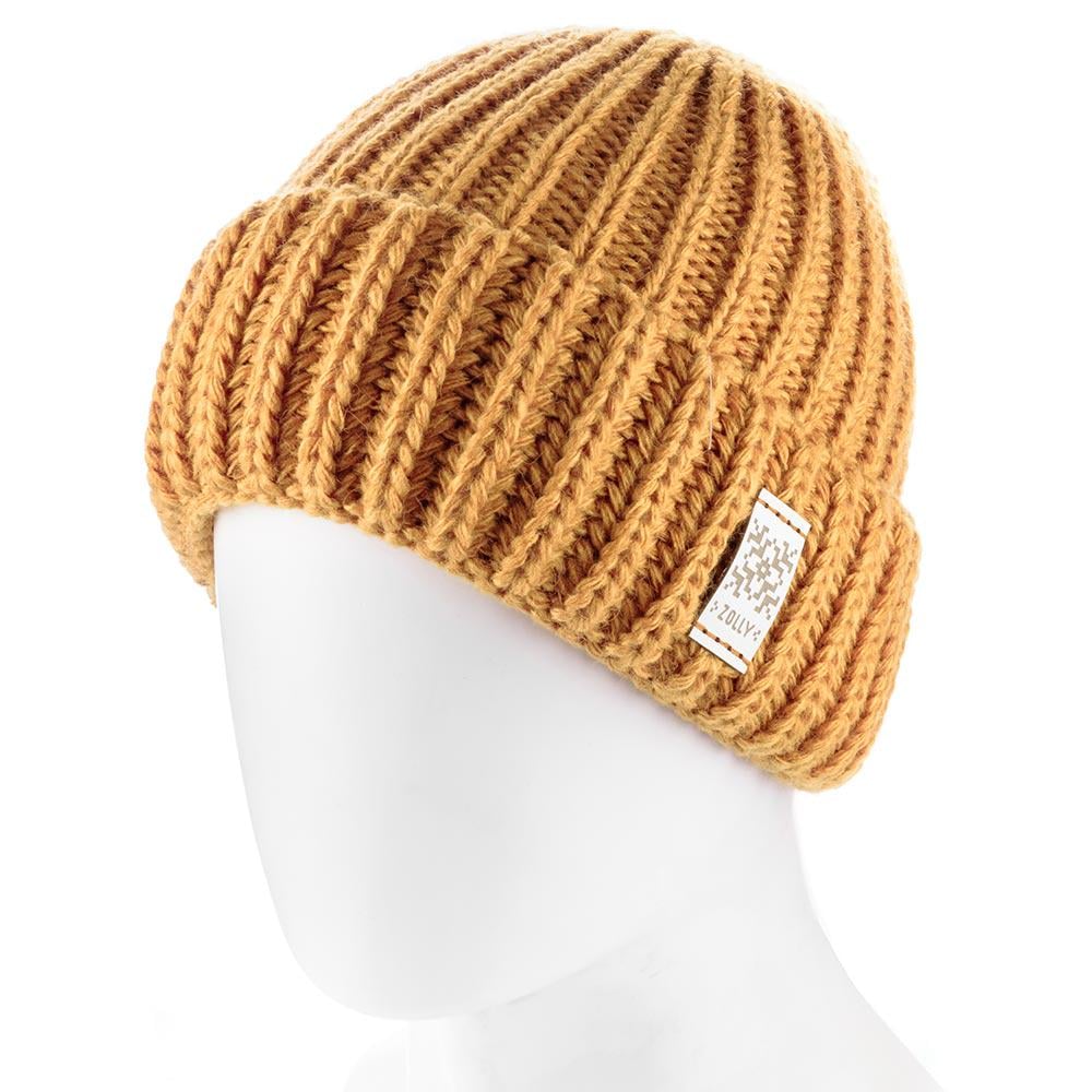 Шапка женская Zolly ZH234 на флисовой подкладке шерстяная L р. 57-58 Желтый (146570)