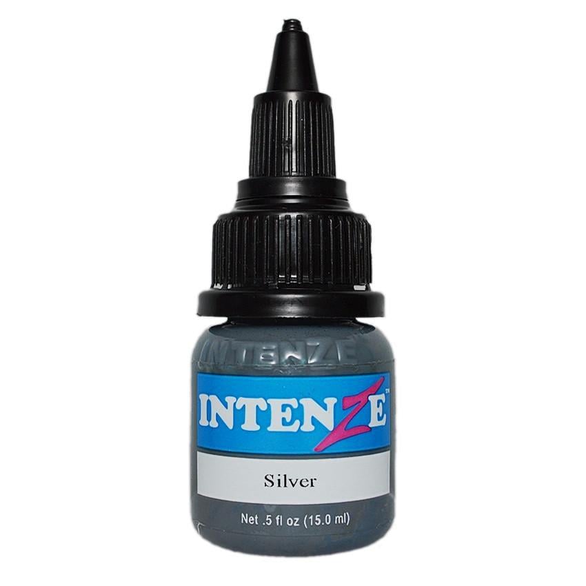 Тату краска Intenze Silver 15 мл