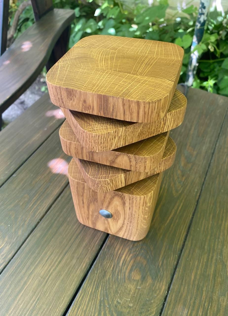 Світильник-нічник із дуба з сенсорним вимикачем (LT-003) - фото 2 Світильник-нічник із дуба з сенсорним вимикачем (LT-003) - фото 2