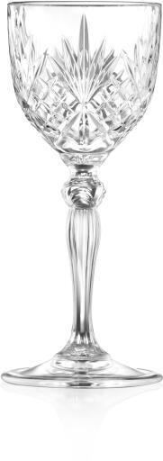 Набор бокалов вина RCR Melodia Nick e Nora из хрустального стекла 140 мл 16,6х7 см 6 шт. (2422770470) Набор бокалов вина RCR Melodia Nick e Nora из хрустального стекла 140 мл 16,6х7 см 6 шт. (2422770470)