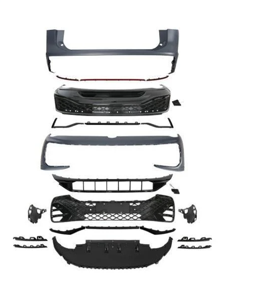 Комплект обвесов R-Line GT Tuning для Volkswagen Tiguan 2023-рр. пластик под покраску