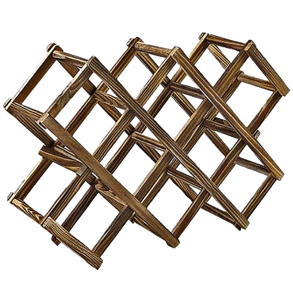 Полка для вина настольная Илорис Сепия (Впс-005008)