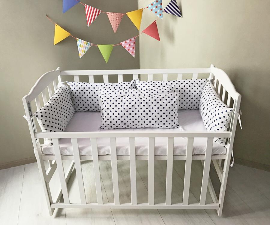 Бортики в детскую кроватку 30х60 см 6 шт (LAM0194)