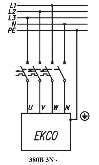 Котел электрический Kospel EKCO.LN2M-36 - фото 4