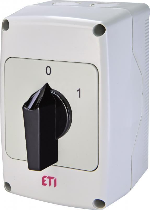 Переключатель пакетный ETI CS 40 10 PNG 0-1 3Р 40А 480V в корпусе (4773167)