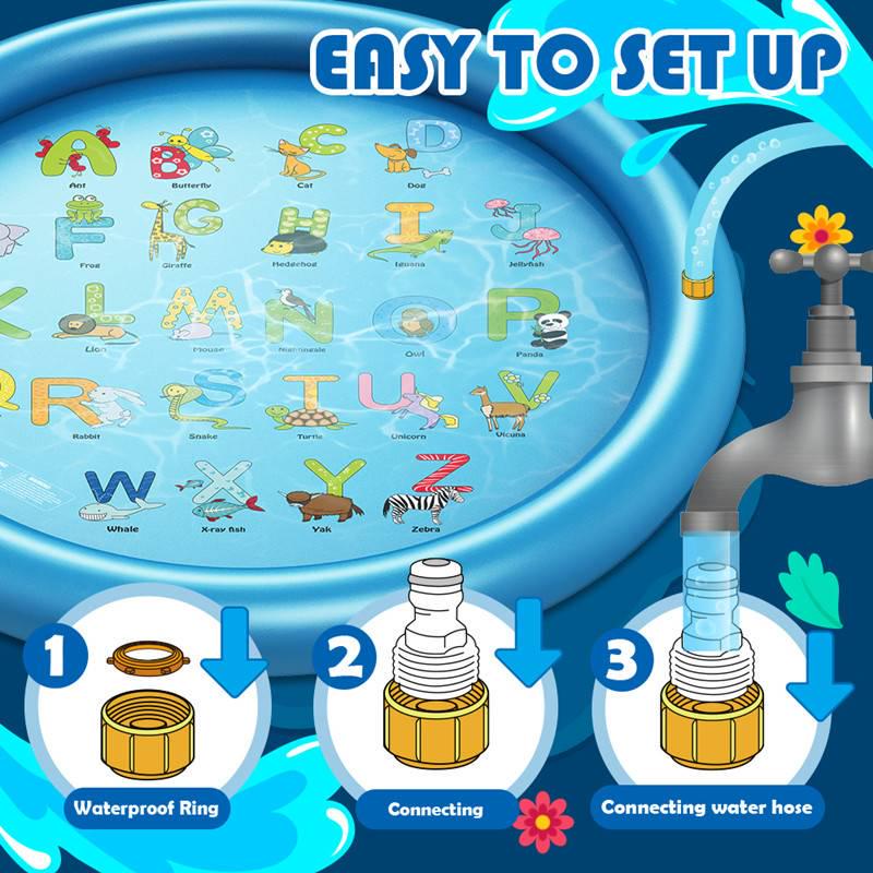Бассейн детский надувной с фонтаном Алфавит (2eb2ac47) - фото 5 Бассейн детский надувной с фонтаном Алфавит (2eb2ac47) - фото 5