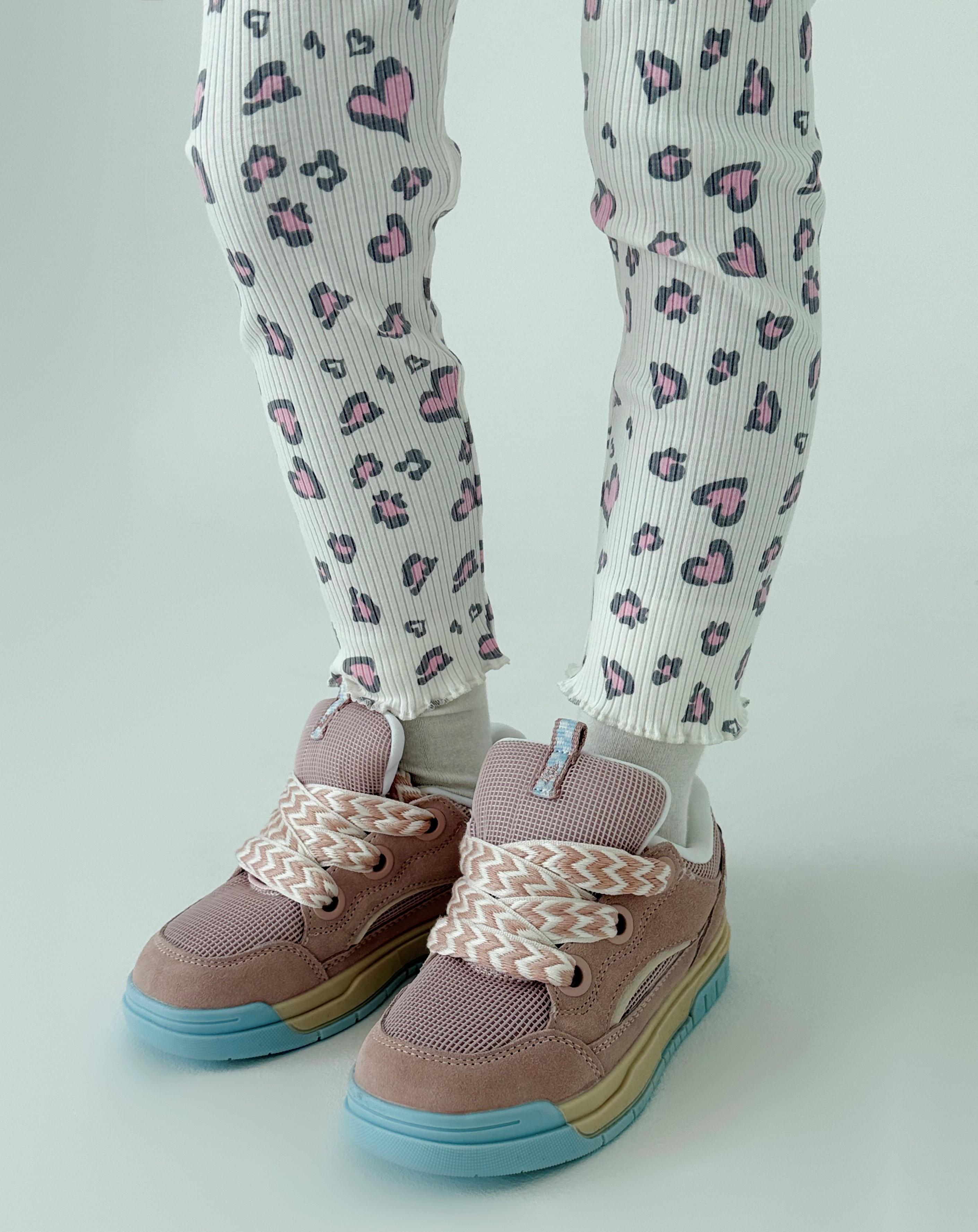 Лосини Lafleur з малюнком 128 см Молочний (Л250226) - фото 5