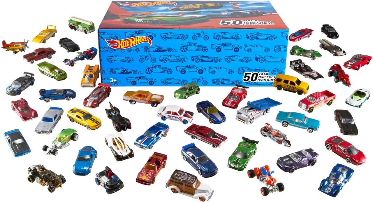 Набір машинки Hot Wheels 50-Pack Basic Car Mattel 50 шт. (2038720381)