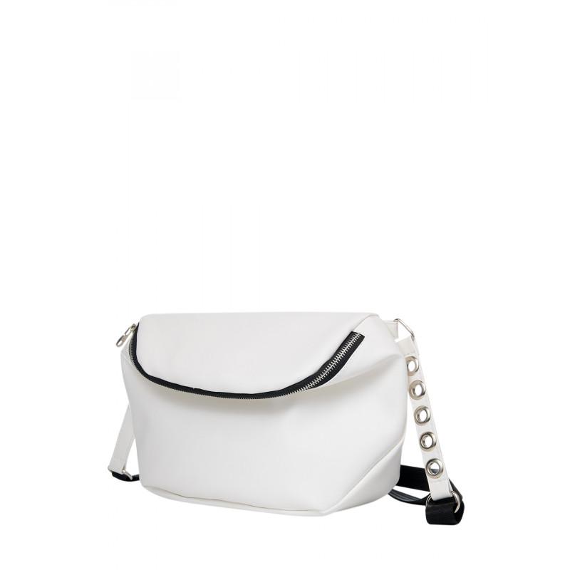 Женская сумка Sambag Milano SZS 25x20x10 см Белый