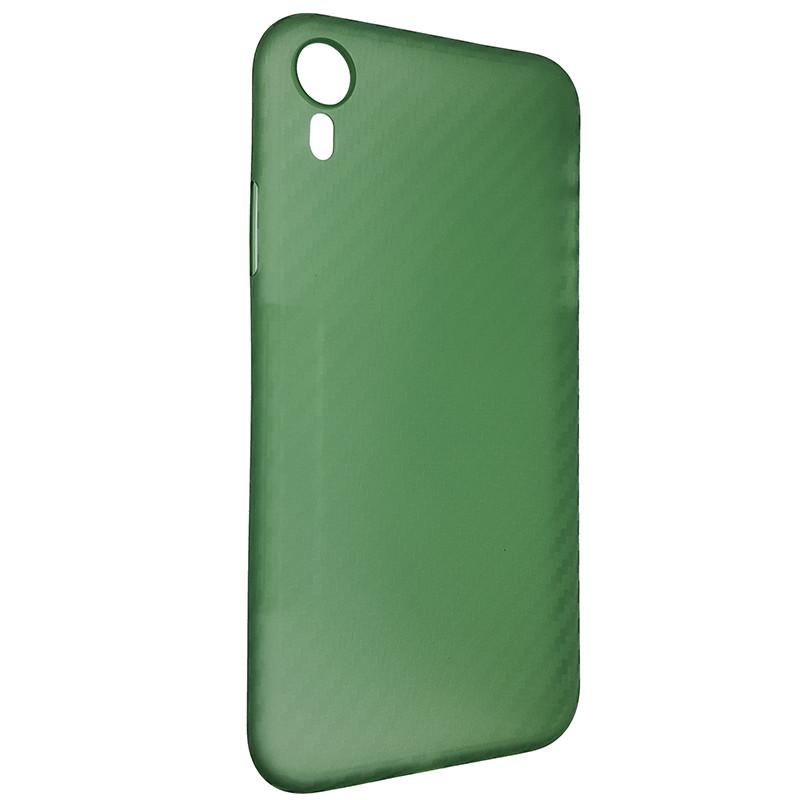 Чехол Anyland Carbon Ultra thin для Apple iPhone XR Green (29caa1-3106)