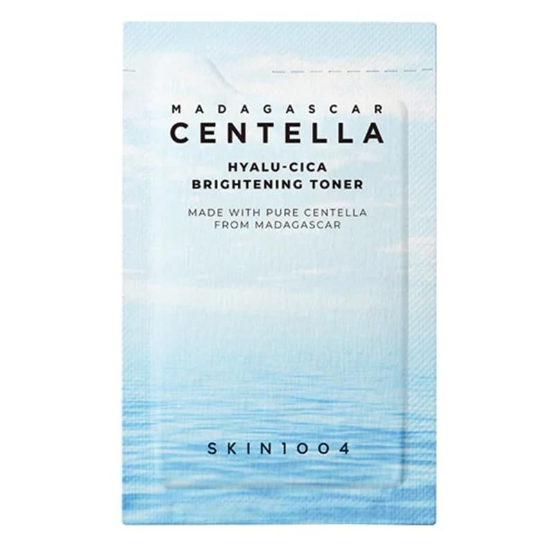 Тонер для лица осветительный с гиалуроновой кислотой Skin1004 Madagascar Centella Hyalu-Cica Brightening Toner 2 мл (2736597804)