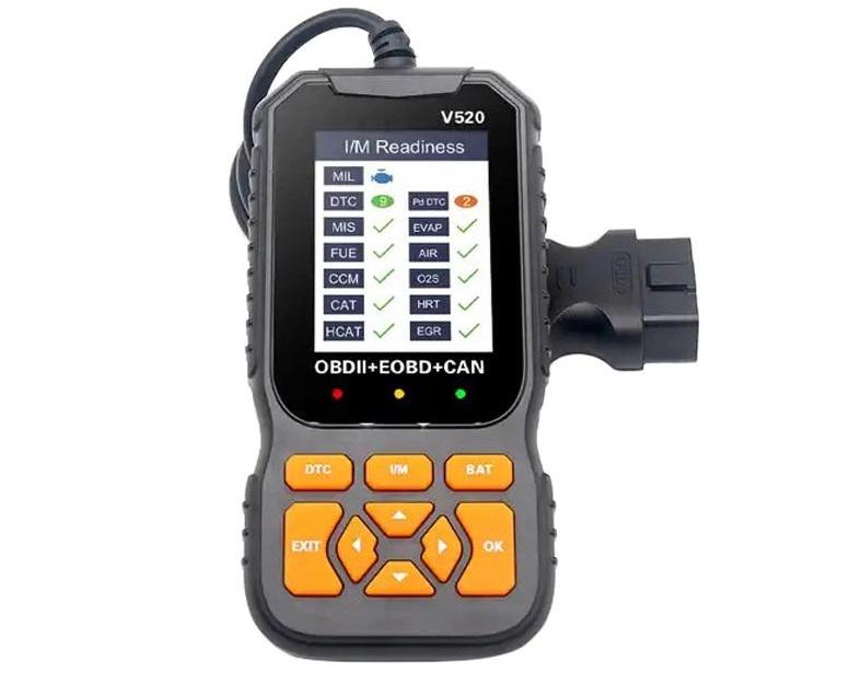 Автосканер диагностический CarD V520 OBD-2 (ТР050703)