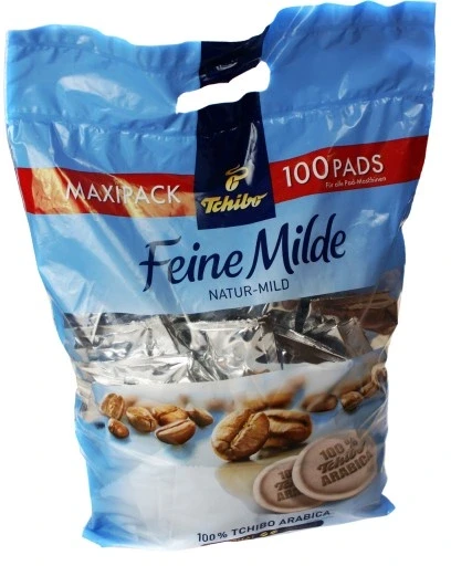 Кава у пакетиках Tchibo Feine Milde для Senseo саше 100% арабіка 740 г 100 шт.