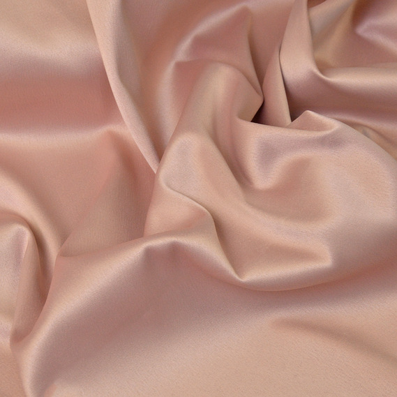 Ткань костюмно-плательная атлас IDEIA Lux V-62 1,5 м Розовая жемчужина (2200004169132)