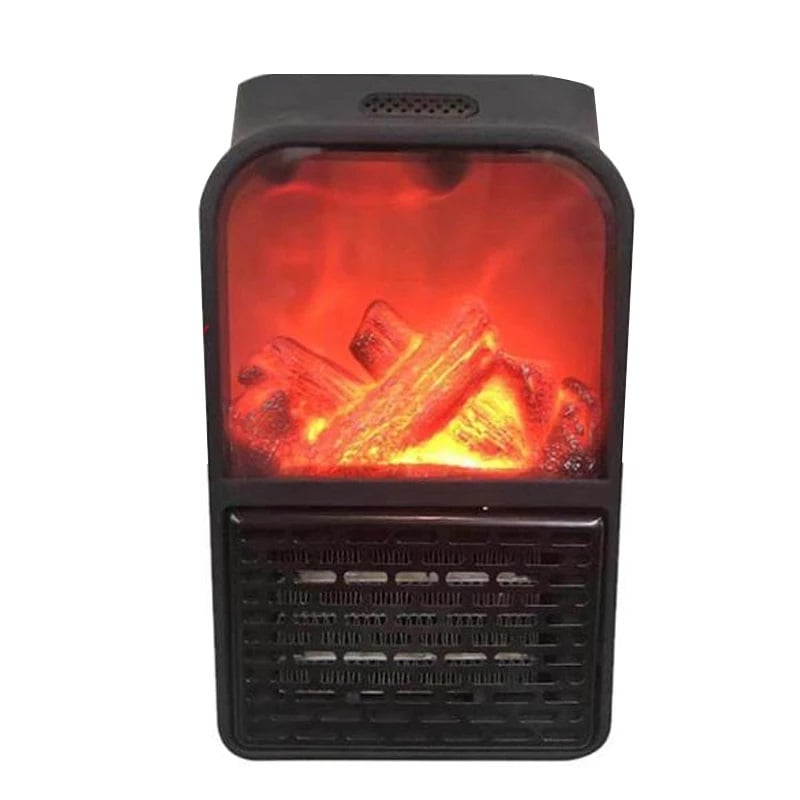 Электрический камин Flame Heater обогреватель с пультом 900W