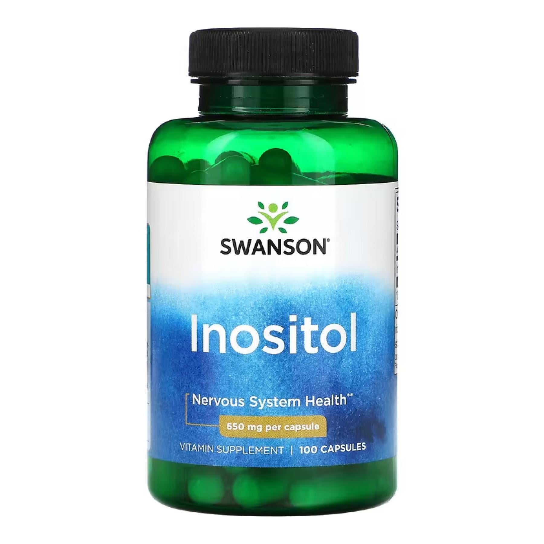 Інозитол Swanson Inositol 650 мг 100 caps