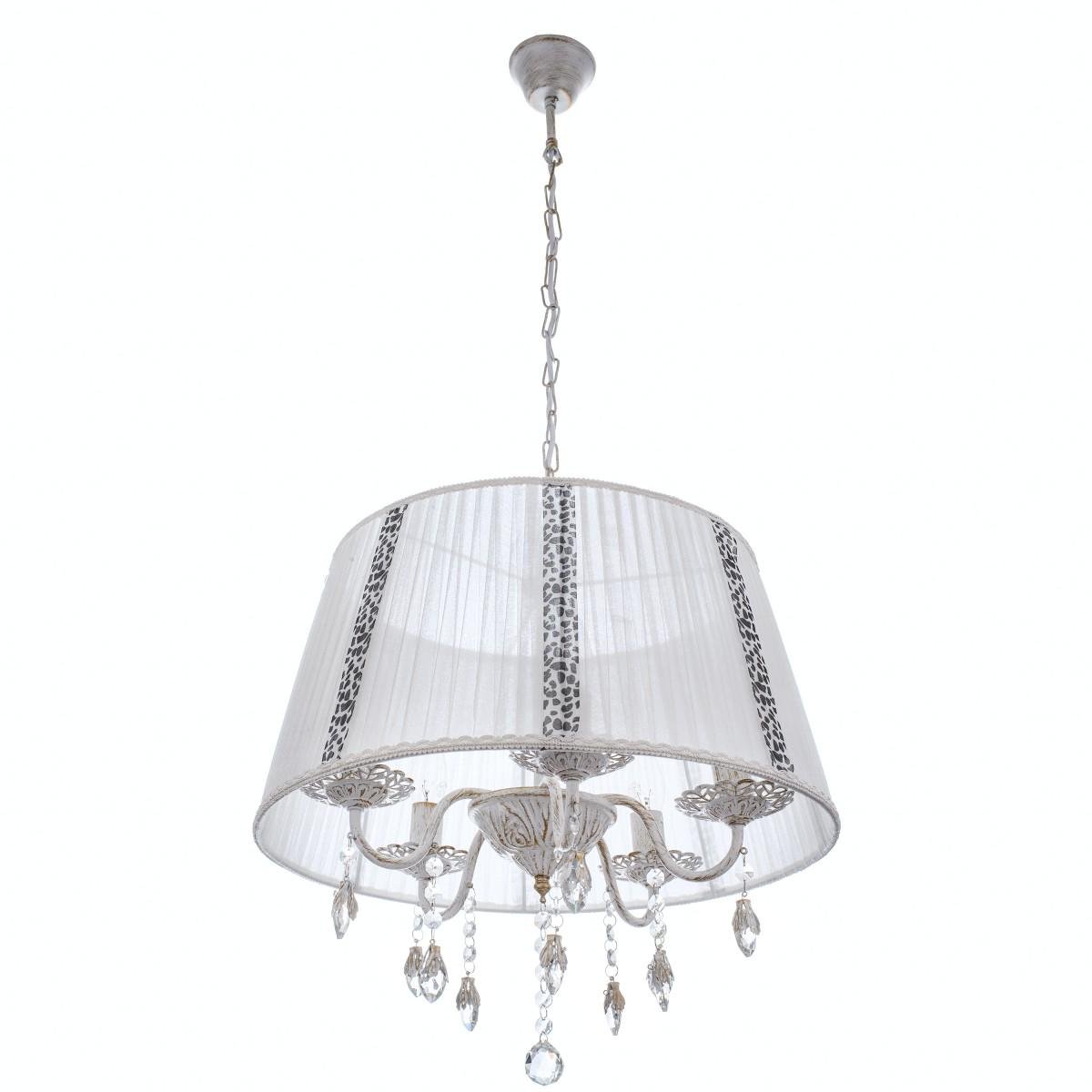 Люстра Brille BKL-679S/5 E14 WH/G (23-655)