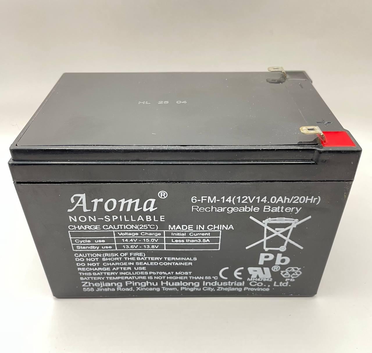 Аккумуляторная батарея Aroma 12V 14AH 6-FM-14 для детского транспорта (a4481)