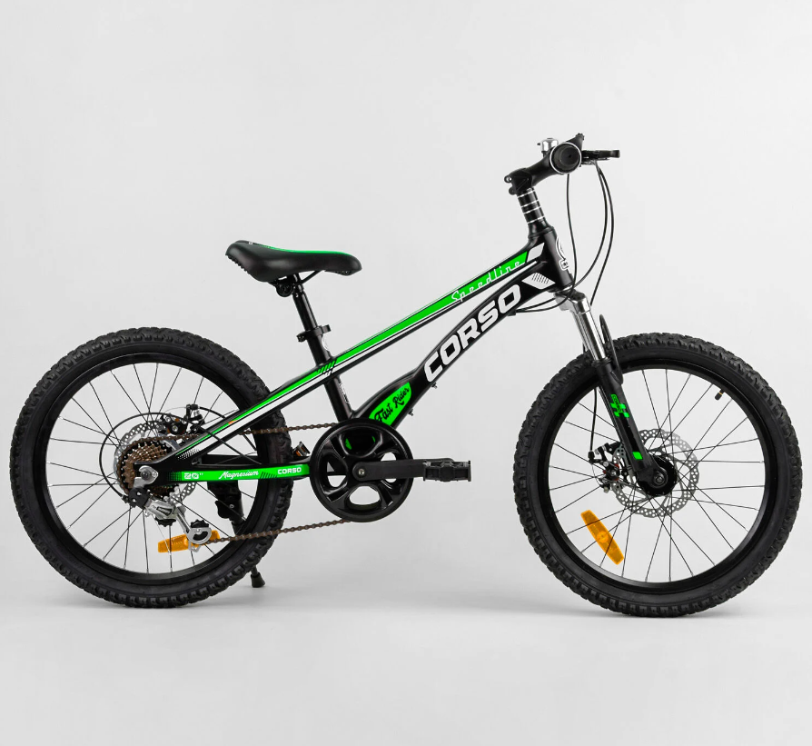 Детский велосипед Corso Speedline 20'' MG-74290 магниевая рама/Shimano Revoshift 7 скоростей Детский велосипед Corso Speedline 20'' MG-74290 магниевая рама/Shimano Revoshift 7 скоростей