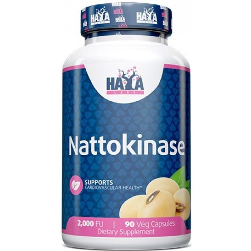 Наттокиназа Haya Labs Nattokinase 2000 FU 90 вег. капс.