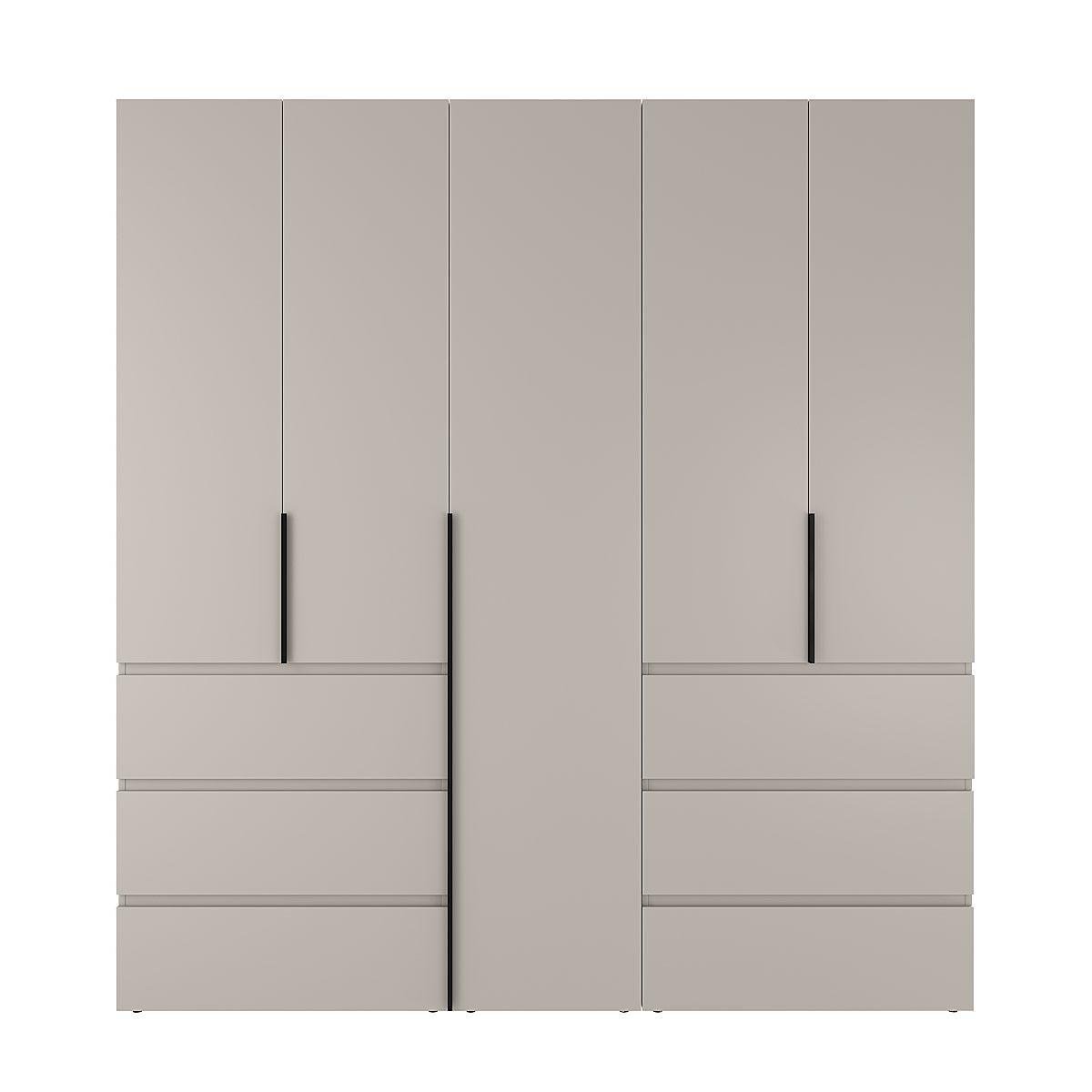 Шкаф распашной комбинированный ART IN HEAD №3 Light 2000x500x2200 мм Кашемир (GALTK0314000000)