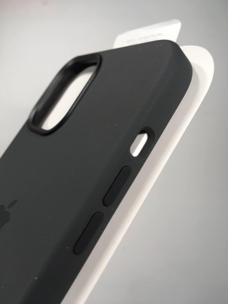 Силіконовий чохол Silicone Case MagSafe для Apple Iphone 12 Pro Max (6.7") Black - фото 4