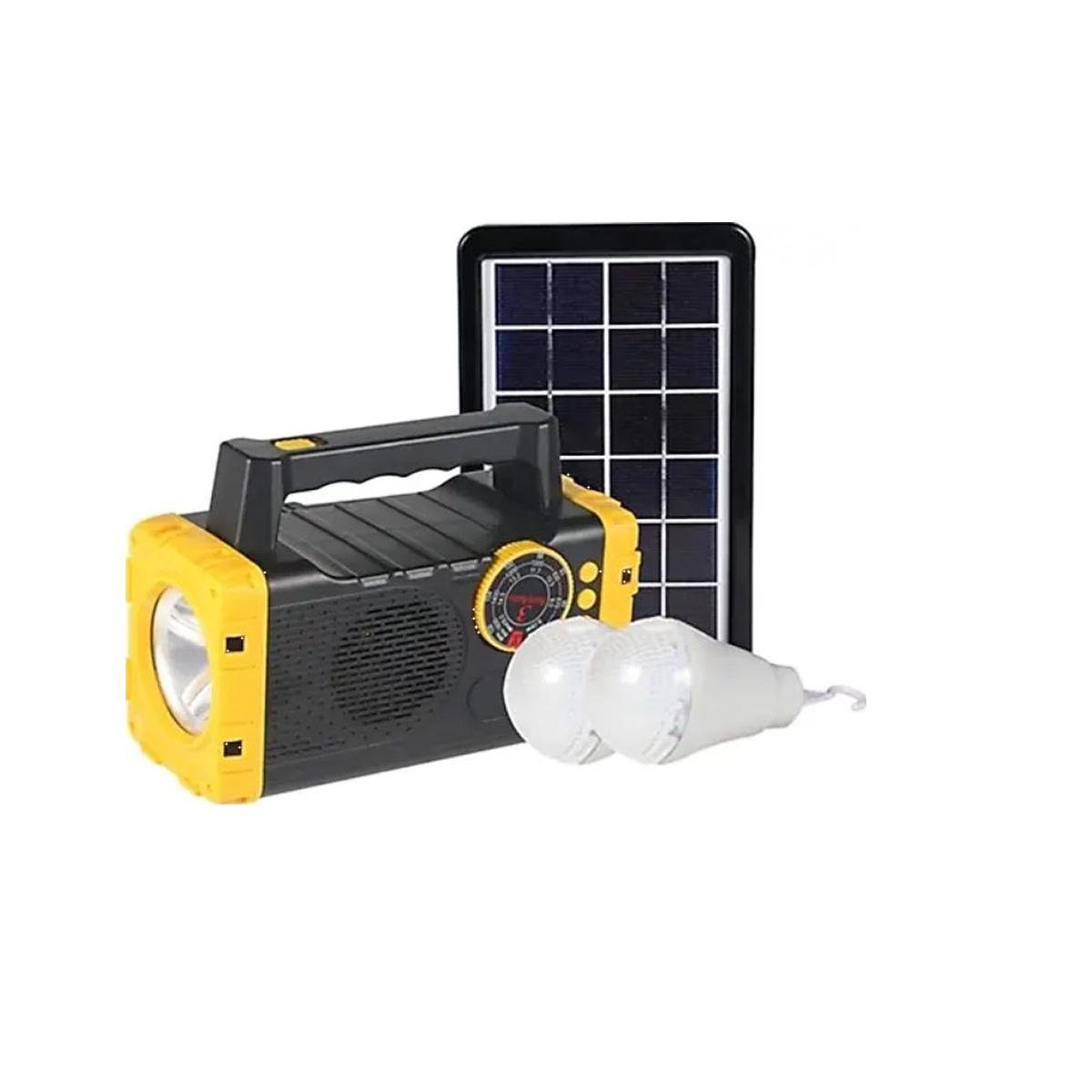 Система автономного освещения с солнечной панелью Pawer Bank RT-907 BT