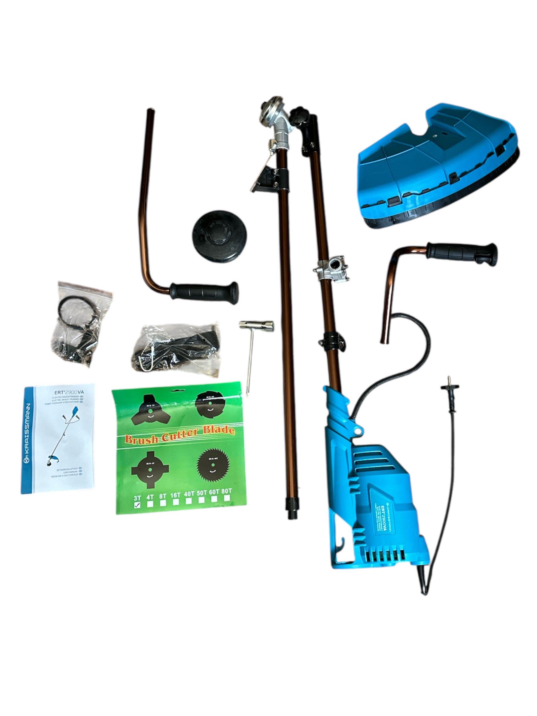 Електрокоса Kraissmann ERT'2900VA (27387850) - фото 5 Електрокоса Kraissmann ERT'2900VA (27387850) - фото 5