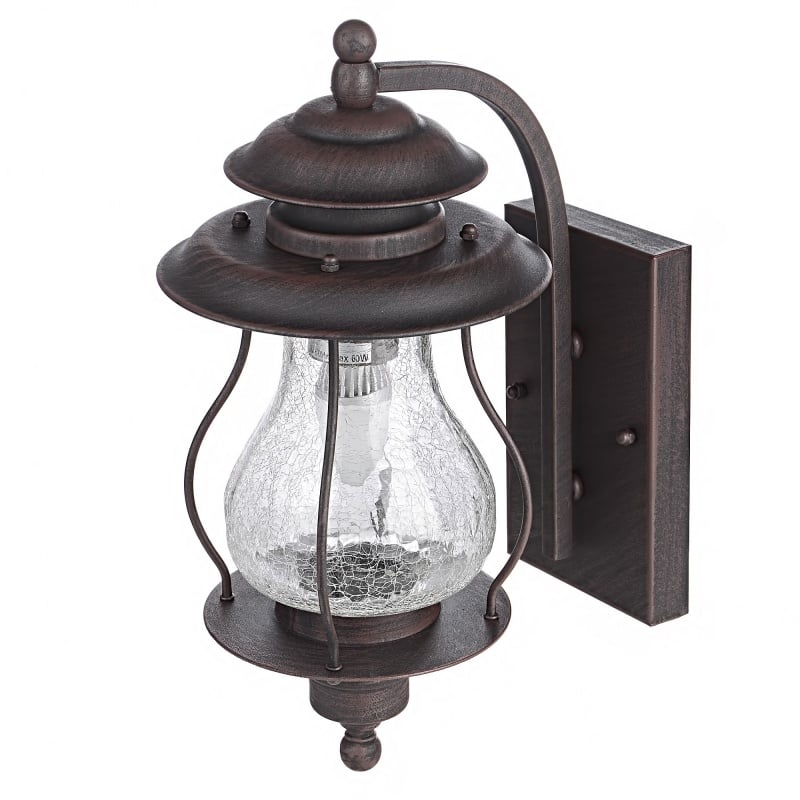 Світильник вуличний Brille GL-96 AM BK/Rust (34-027)