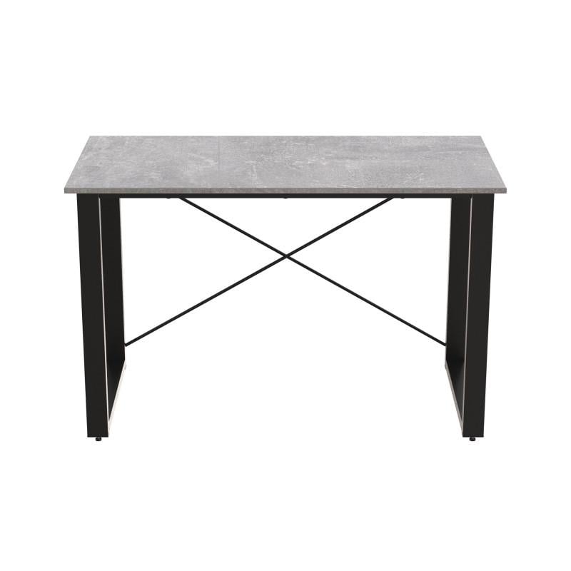Письменный стол Ferrum-decor Drayv 140 металл/ДСП 32 мм Черный/Бетон (FRD-103407)