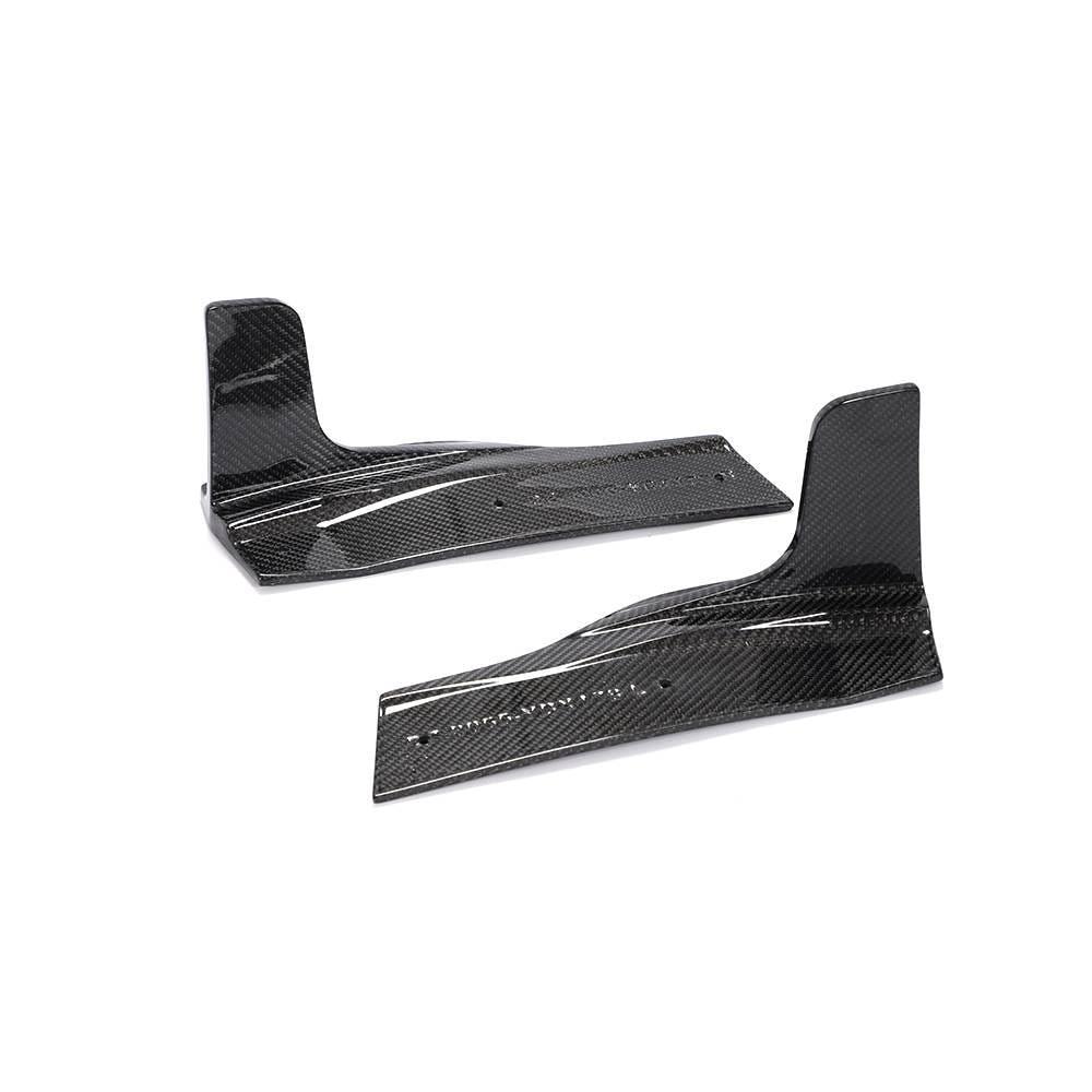 Накладки на задний бампер Flap DDCarbon для S-Line 2016-2020/Audi A5 2016-2025 гг. карбон (132840)